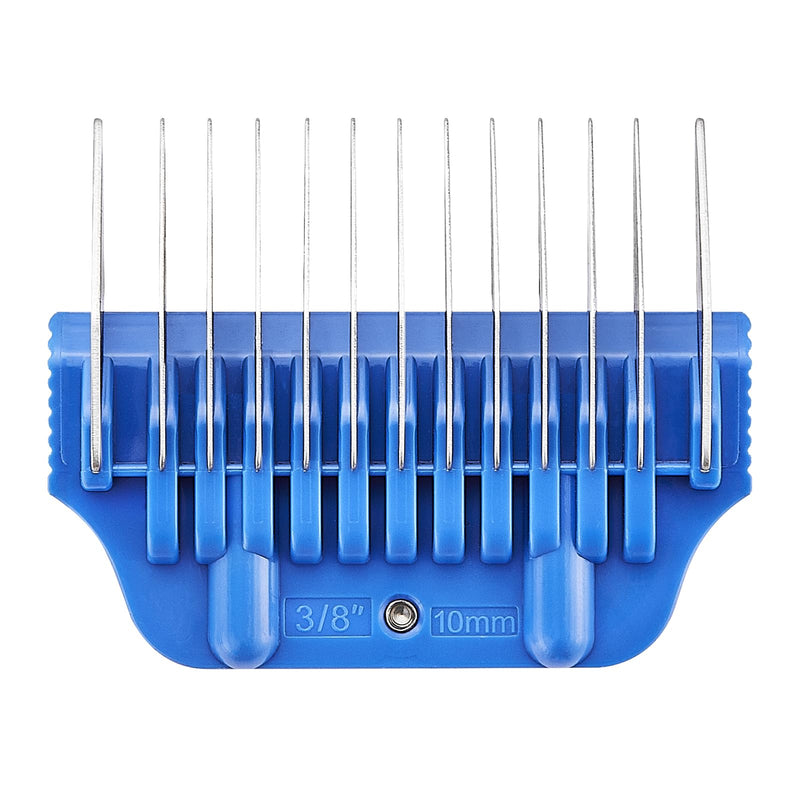 10MM 3/8Inch Pet Grooming Clipper Attachment Guard Comb, for Wide A5 Blades, Compatible with Andis, Conair, Wahl, Laube, Thrive, Bucchelli, or other A5 Series, Only Fit for 10W/15W/30W Wide Blade 10mm or 3/8" - PawsPlanet Australia