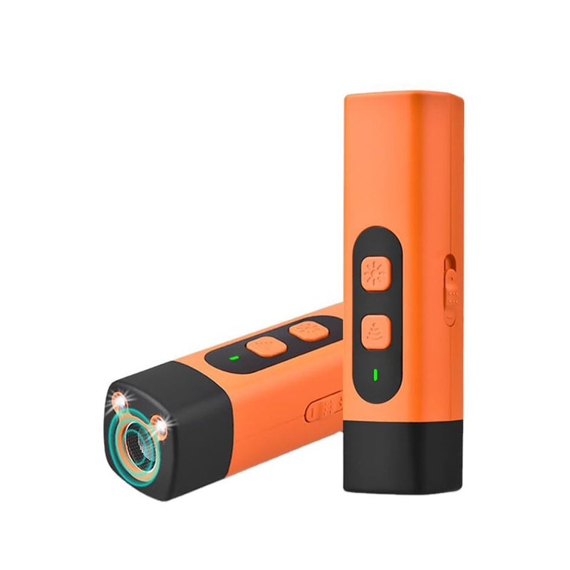 Dog Bark Deterrent Stop Barking Device Convertible Ultrasonic Bark Control Device with LED Flashlight - Ideal for Indoor & Outdoor - PawsPlanet Australia