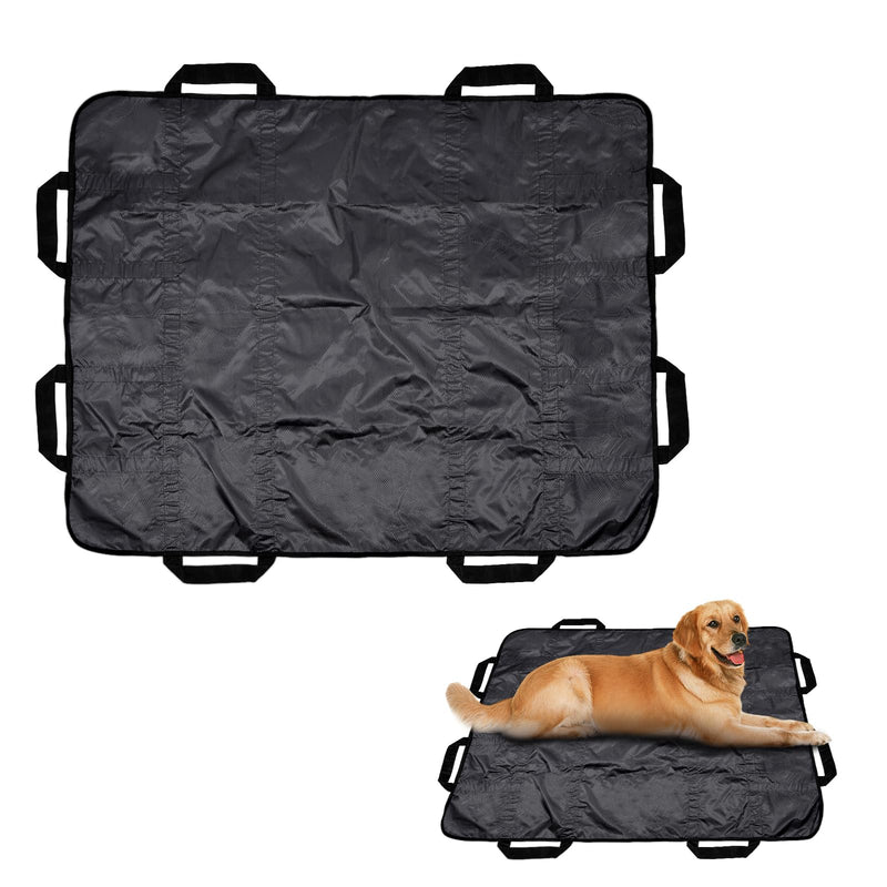 Dog Stretcher for Large Dogs, Dog Stretcher, Portable Stretcher, Emergency Animal Carrier Capable of Holding up to 300 pounds with 8 Handles(Gray) Gray 47"Lx29"W - PawsPlanet Australia