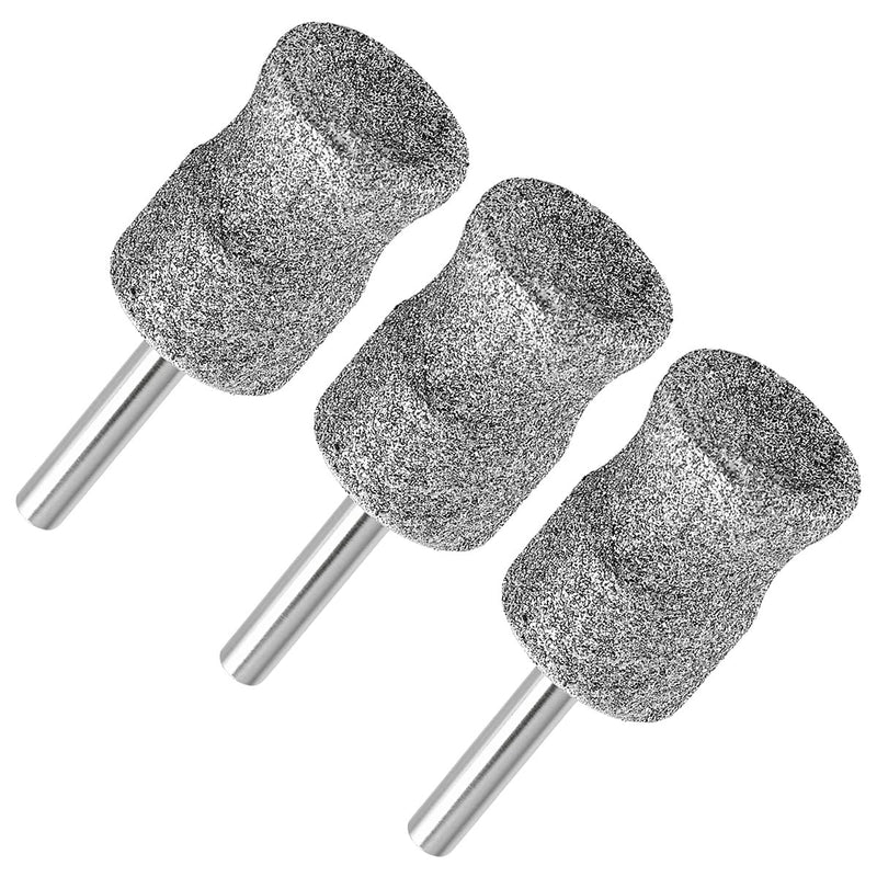 Dog Nail Grinder Bits for Dog and Cat Pet Nail Grinder Attachment Pet Nail File & Clippers for Medium Large Dogs D (3Pack) Three D X-Large Grey-2