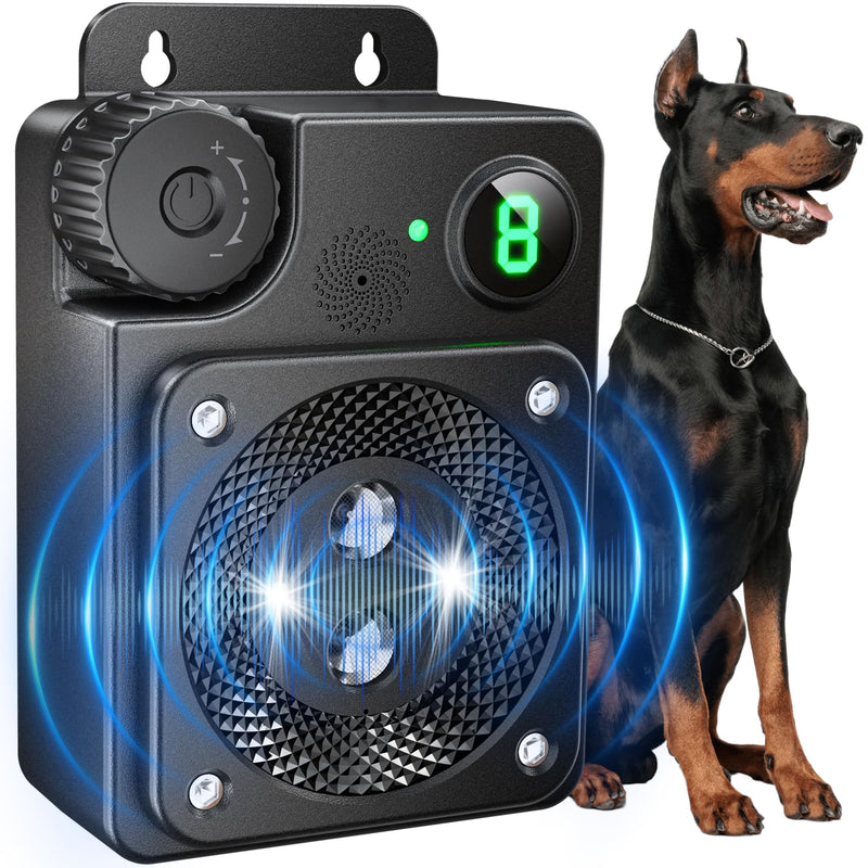 Anti Barking Devices, Ultrasonic Dog Bark Deterrent Devices, Dog Barking Deterrent Devices, Dog Barking Stopper, Anti Barking Device for Dogs Long Range 50ft, Bark Box Indoor Outdoor for Dogs Training Black - PawsPlanet Australia