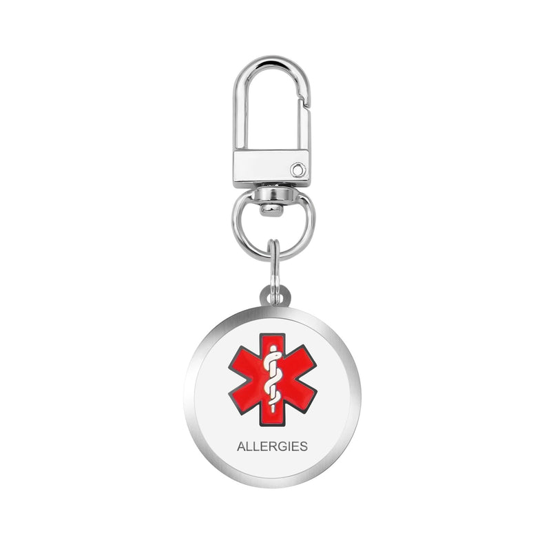 Allergies Tag Easily Attach to Dog Collar, Harness, Vest (Small-0.98inch) Small Allergies (Tag) - PawsPlanet Australia