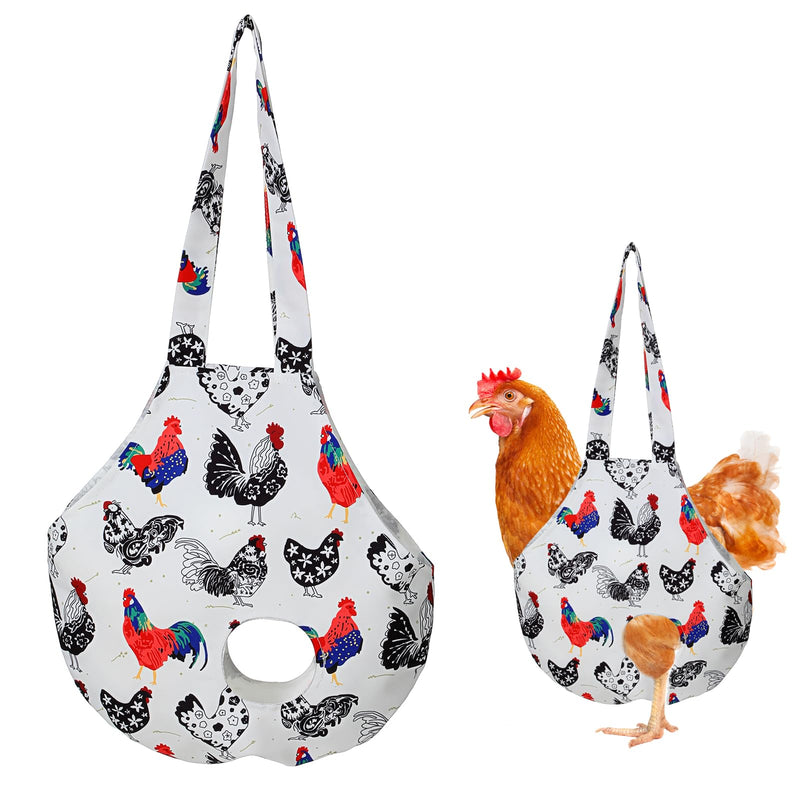 Chicken Holder Bag, Poultry Carrier Sling with Handle, 13.5x13.5 Inch Waterproof Chicken Transport Bag Farm Supplies for Hen Rooster Care, Travel, Farming - PawsPlanet Australia