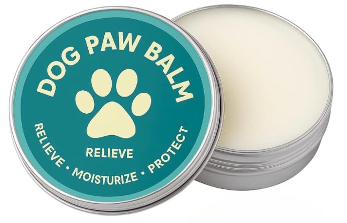 Dog Paw Balm – 60g | Natural Revitalizing Balm| Soothes, Heals & Protects Dry, Cracked Paws | Ideal for All Breeds & Seasons-2.11 oz - PawsPlanet Australia