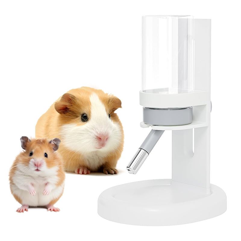 mini&moe Hamster Water Bottle No Drip – 4 oz Guinea Pig Water Bottle for Glass Tank with Adjustable Stand, Leak Proof Small Animal Water Dispenser for Cage for Gerbil Chinchilla Ferret Hedgehog - PawsPlanet Australia