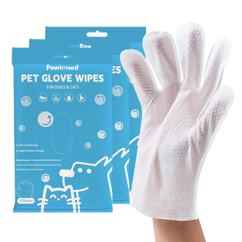 Hypoallergenic Pet Grooming Wipes for Dogs & Cats - Coconut Oil Cleaning & Deodorizing Bathing Wipes with Hydrating Formula for All Body Parts,Dog Cleaning Wipes Remove Odor (3 Pack) 3 PACK - PawsPlanet Australia
