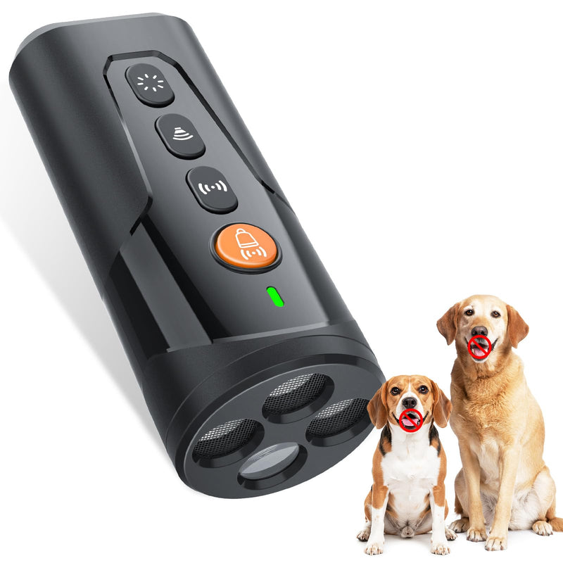 AOZOOM Dog Bark Deterrent Devices, Anti Barking Device for Dogs with 3X Sonic Emitters, Ultrasonic Anti-Barking Devices with 23FT Long Range, Efficient for Stopping Dogs from Barking Indoor & Outdoor - PawsPlanet Australia