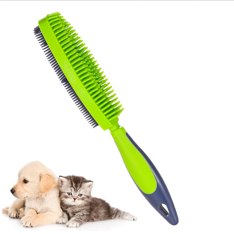 Pet Hair Remover Cat & Dog Rubber Pets Hair Removal Brush Double-Sided Gentle Grooming Cleaning Brushes for Couch Furniture Clothes Carpet - PawsPlanet Australia