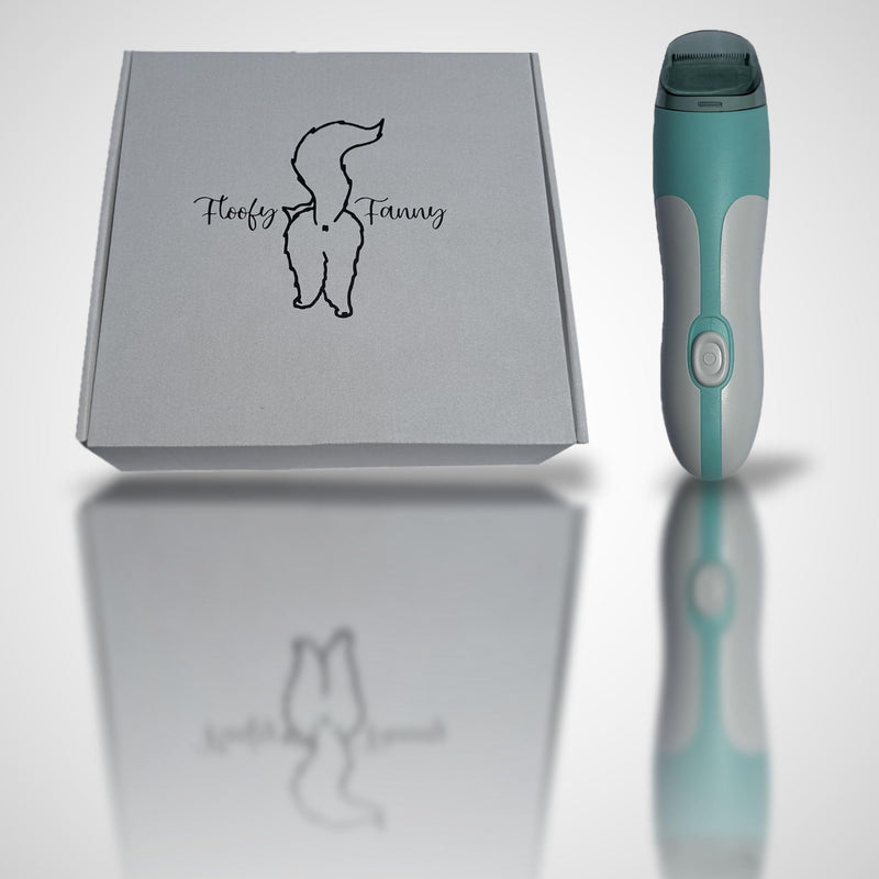 2 in 1 Cat Butt Trimmer & Vacuum, Low Noise Vacuum Suction, 2-Speed Quiet Pet Groomer, USB Rechargeable - PawsPlanet Australia