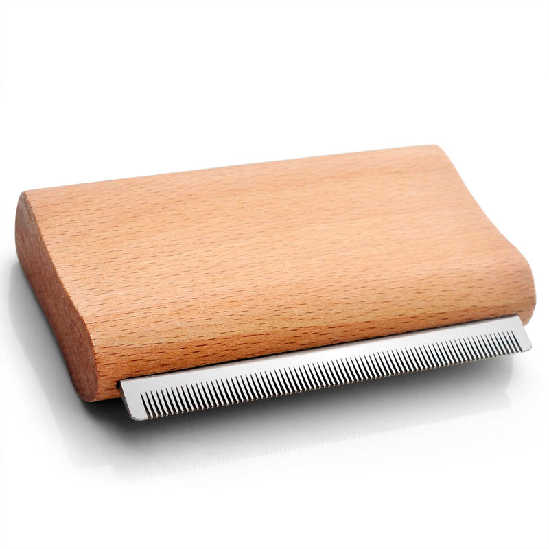 Dog Brush for Shedding | Pet Hair Removal Tool, Cat Grooming Supplies, Deshedding Dog Brush | Combs for cleaning & grooming short and long hair (4.3 Inch (M)) 4.3 Inch ( M ) - PawsPlanet Australia