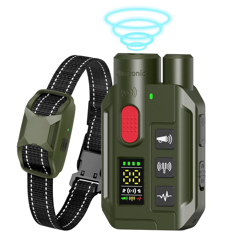 Dogs Training Collar 1968FT Dog Training Collar with Remote, IP67 Waterproof Rechargeable Collar with 4 Training Modes (Beep&Vibration but Fully Safe for Pets) for Small Medium Large Dogs - PawsPlanet Australia