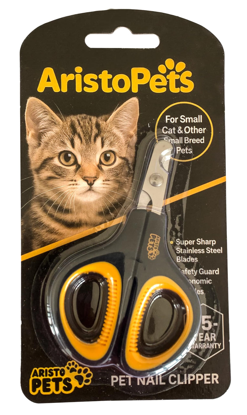 Cat Nail Clippers – Professional Stainless-Steel Claw Trimmer for Cats, Kittens, Hamsters, Rabbits, Birds & Small Animals – Sharp, Safe, Easy-to-Use Pet Nail Cutter - PawsPlanet Australia
