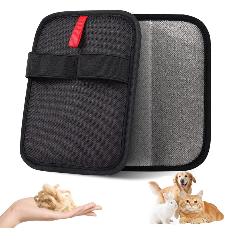 2 Pieces Pet Hair Remover, for Cat Hair Remover, Dog Hair Remover Couch Furnishings, Rug, Drape Upgraded Animal Fur Removal Implement, Cat and Dog Grooming Gloves - PawsPlanet Australia