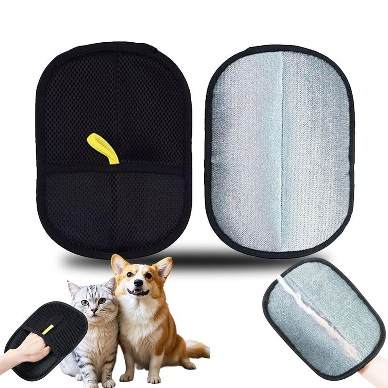 1 Pcs Electrostatic Pet Hair Removal Gloves, 2025 New Reusable Efficient Grooming Gloves for Pet Hair, Dogs Cats Hair Grooming Gloves for Furniture, Carpet, Pet Grooming, Car Seat, Clothes - PawsPlanet Australia