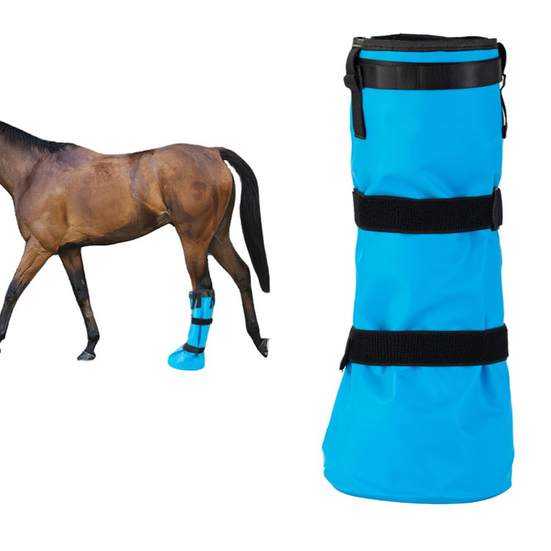 Horse hoof Soaking Boot,Easy use Soaker Bag, Equine Soaking Boot, Hooves Care Treatment Bucket 1 - PawsPlanet Australia