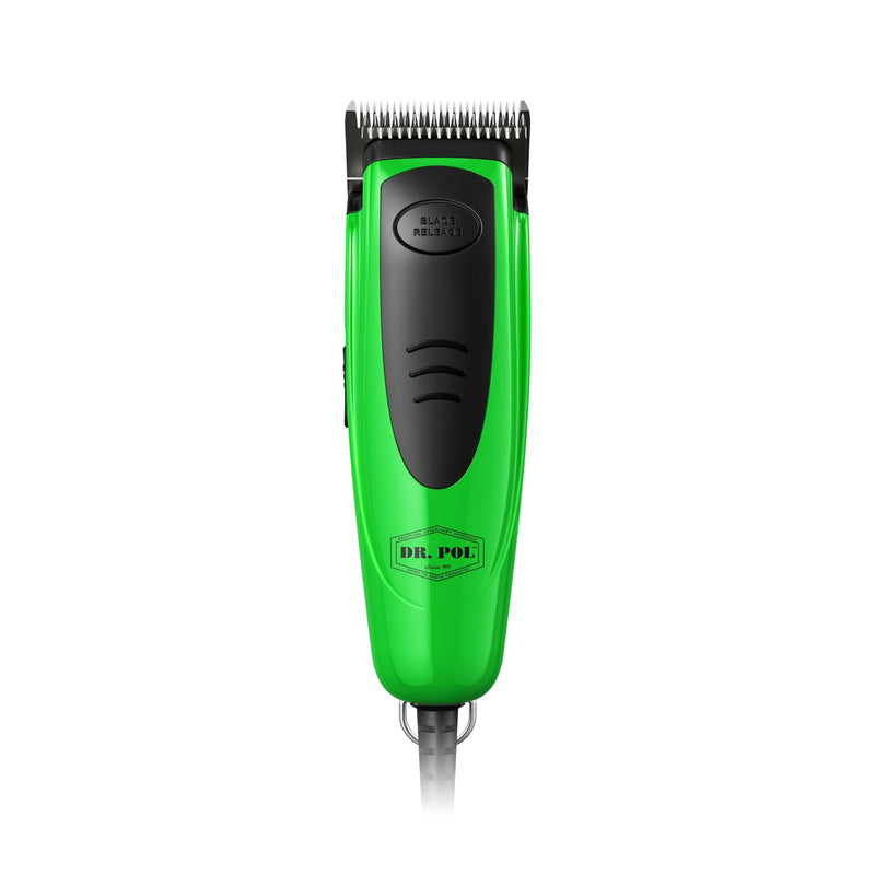 Andis Dr. Pol Easy Clip Versa Clipper Kit - Complete Grooming Solution with Detachable Blades, Attachment Combs, Nail Clipper & More for Safe, Efficient Grooming of All Dog Types, Green, 561121 - PawsPlanet Australia