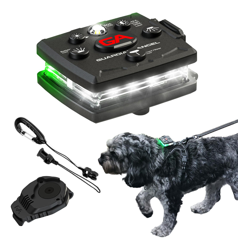 Guardian Angel Dog Walking Safety Light Kit Universal Clip Mount - PawsPlanet Australia