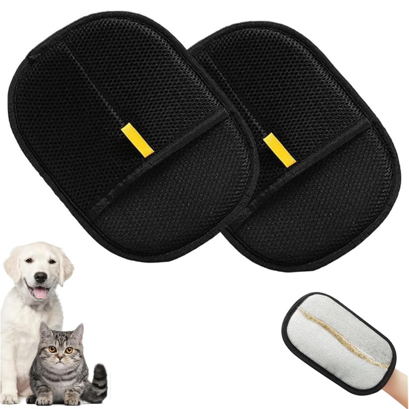 Pet Hair Removal Glove for Cats & Dogs, 2025 New Upgrade Efficient Grooming Gloves for Pet Hair, Reusable Pet Hair Remover Tool for Clothing, Couch, Carpet, Car Seat - PawsPlanet Australia