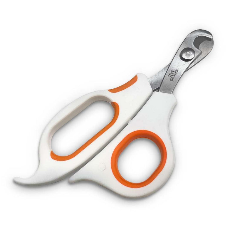 Cat Scissor-Style Nail Clipper, Toenail Trimmer with Razor Sharp Stainless Steel Blades and Anti-Slip Handle, for Small to Medium Pets, Cats - PawsPlanet Australia