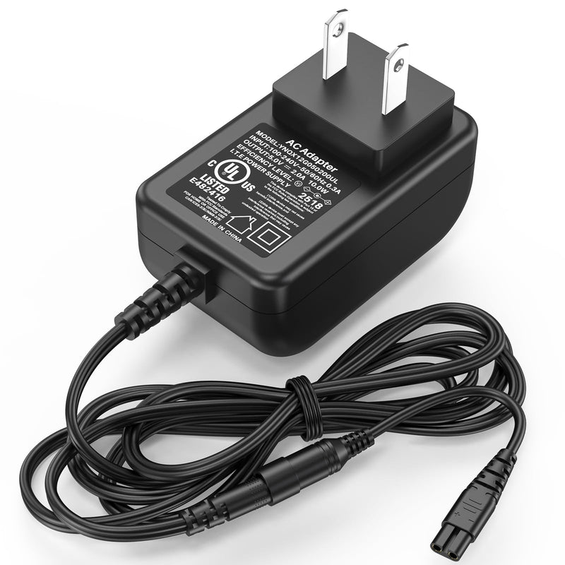Dog Clipper Charger Power Cord for oneisall Low Noise Dog Clippers Model RFC-676 RFC676 RFC 676 Power Supply AC DC Adapter for oneisall Rechargeable Stainless Pet Shaver Charging Plug Cable - PawsPlanet Australia