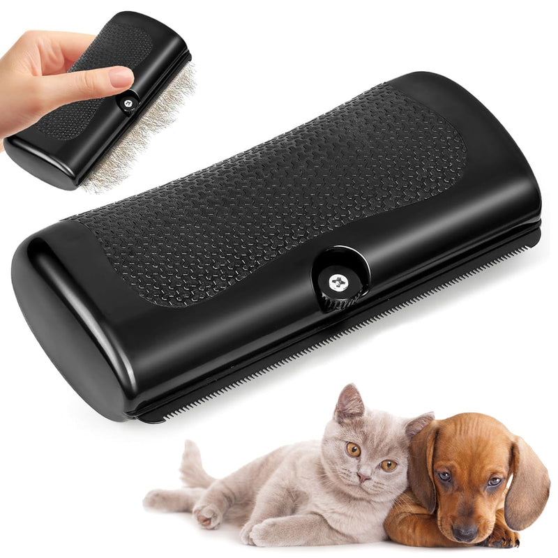 2025 Upgrade Deshedting Dog Brush & Cat Brush - Dog Undercoat Brushs with Comfort Grip, Pet Hair Removal Tool for Shedding - Fits Short Hair Pets (4 Inches) - PawsPlanet Australia