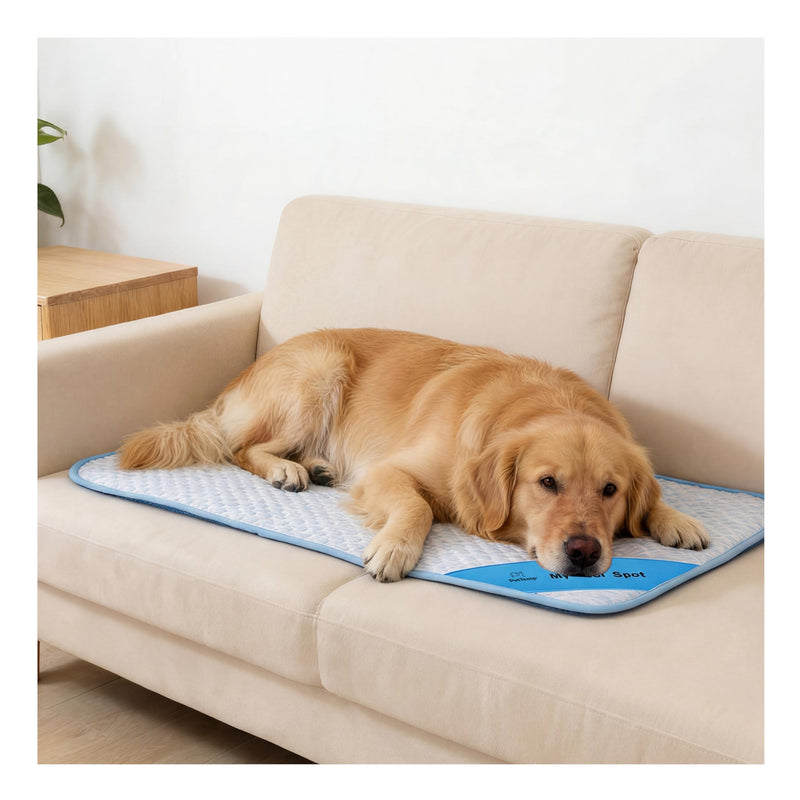 Couch Cover Dogs Cats Sofa Protector Washable Non Slip Pet Furniture Pad for Couch Car Seat Travel Crate Use Blue 39.4 x 27.6in Large - PawsPlanet Australia