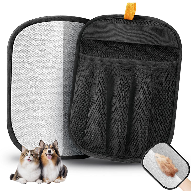 Pet Hair Removal Glove for Cats & Dogs, Five-Finger Electrostatic Pet Hair Gloves, Reusable Pet Hair Removal Tools,Cat & Dog Hair Remover for Couch, Suitable for, Bed Sheets, Clothes, Carpets 1 - PawsPlanet Australia