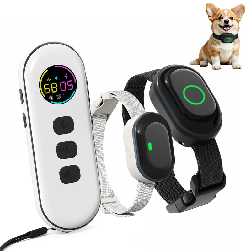 Lychee Training Collar for Two Dogs，One Large(10-120lbs) and One Small (5-50lbs) Sport Dog Correction Shock Collar for Training with 1300FT Remote Control, IPX7 Waterproof and Rechargeable - PawsPlanet Australia