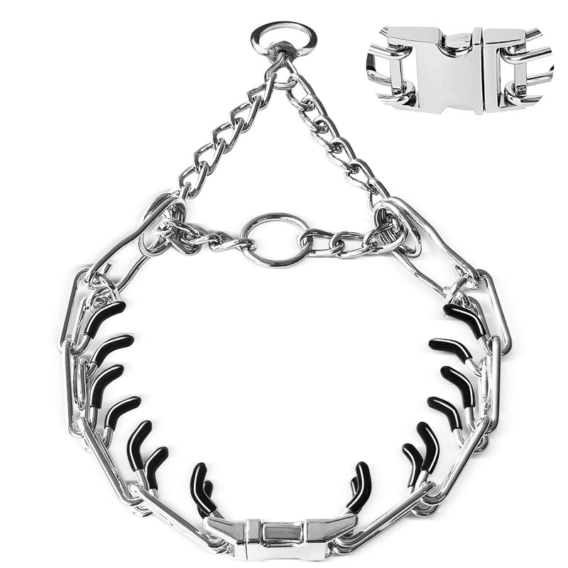Dog Collar with Buckle Adjustable Dogs Collars for Small Medium Large Dogs (XL:4.0mm(Neck 22-26")) XL:4.0mm(Neck 22-26") - PawsPlanet Australia