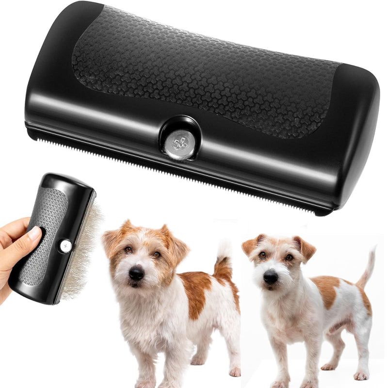 Deshedding Dog Brus,2025 New Deshedding Brush for Dogs, Cats & Horses, Pet Hair Remover Comb,Easy Hair Removal for Pets (Black) - PawsPlanet Australia