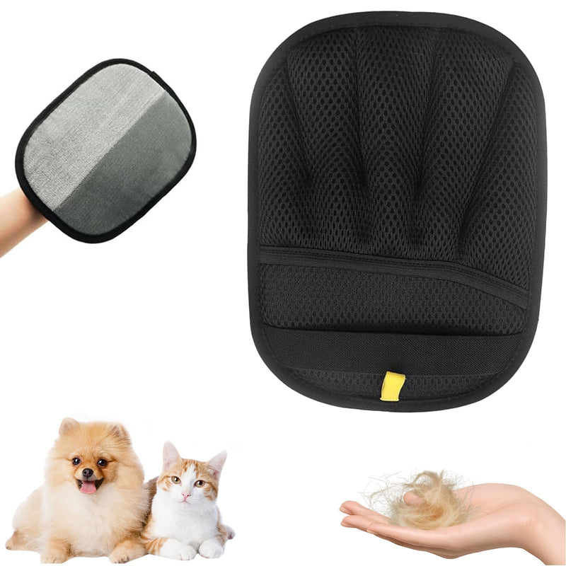 Pet Hair Removal Glove for Cats & Dogs, New Upgrade Efficient Grooming Gloves for Pet Hair, Reusable Pet Hair Remover Glove for Couch, Furniture, Carpet, Car Seat - PawsPlanet Australia