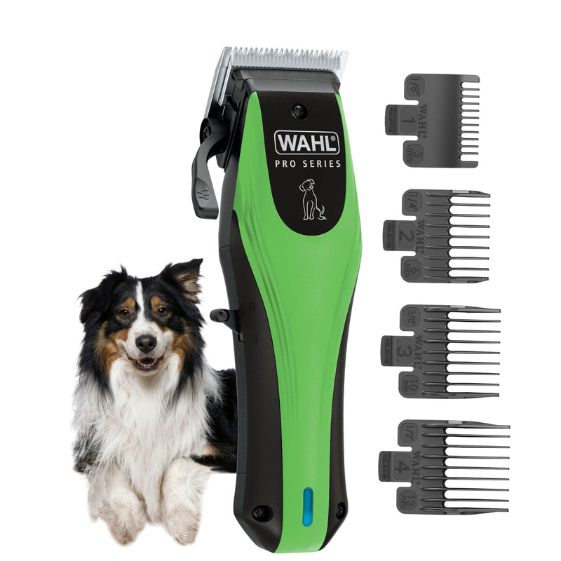 Wahl Pro Series Lithium Ion Cordless Dog Grooming Kit – Rechargeable, Heavy-Duty Dog Clippers for Thick Coats – Model 3025854 - PawsPlanet Australia