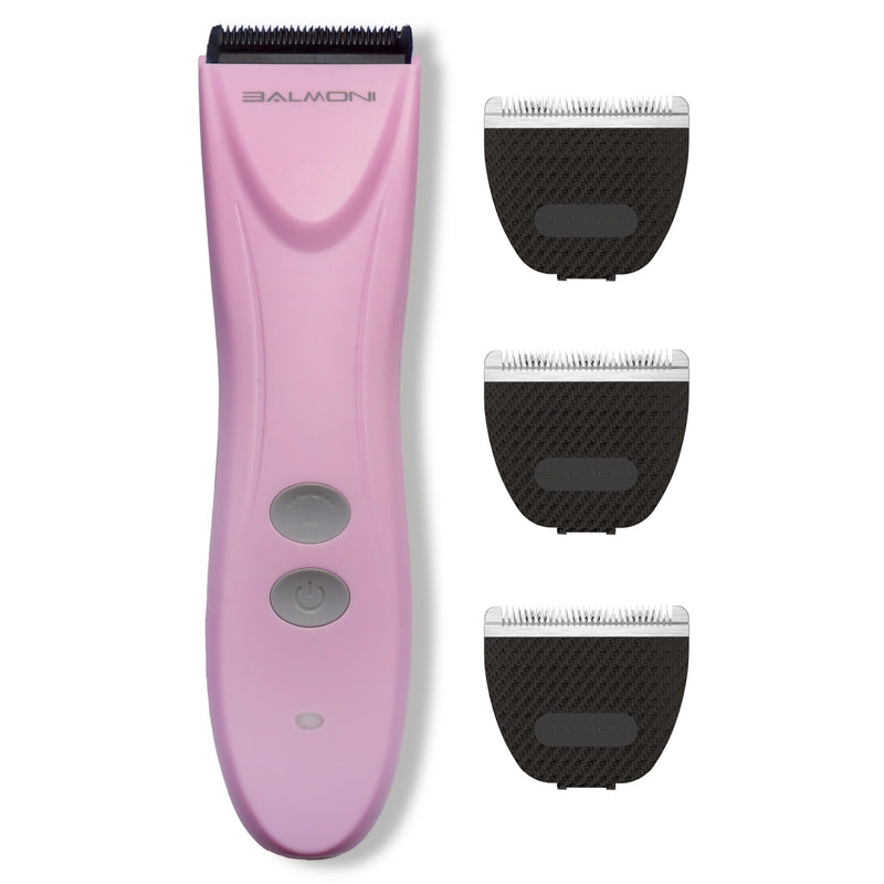 Cordless Pet Grooming Kit for Dogs & Cats, Quiet & Powerful Motor Paw & Face Trimmer, Lightweight Clipper, Dopamine Pink, Parent (Bundle-Dopamine Pink) Bundle-Dopamine Pink