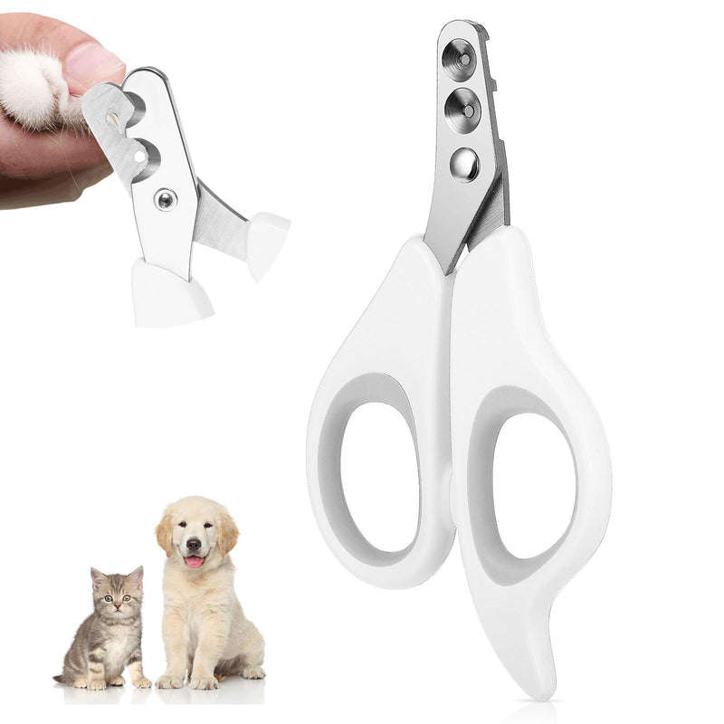 Cat Nail Clippers with Circular Cut Hole, Dogs Pets Nail Clippers & Trimmers Puppy Nails Clipper Cat Claw Trimmer with Safety Guard -Avoid Over Cutting Pet Nails Clipper for Novice Pet Families - PawsPlanet Australia