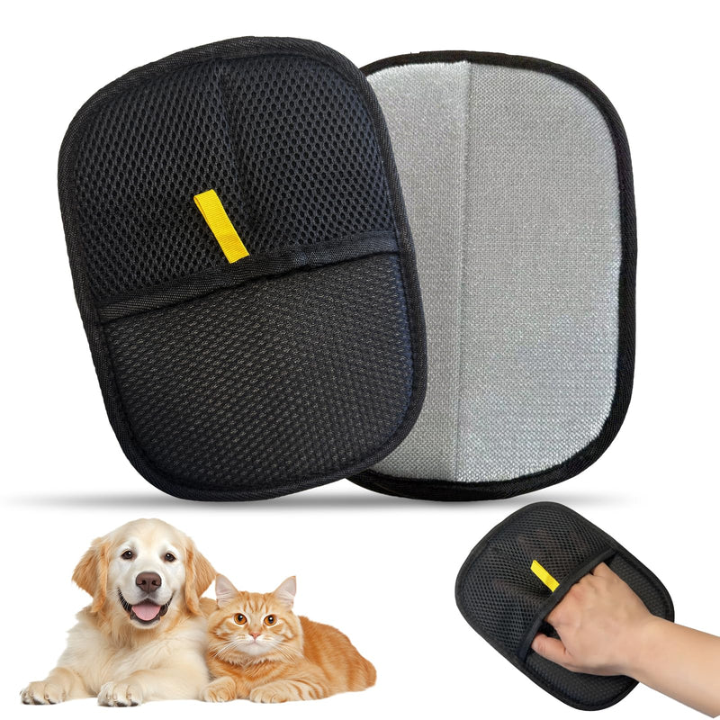 1 Pcs Pet Hair Removal Gloves Brush,Pet Hair Remover Electrostatic Gloves, Washable Reusable Dogs Cats Hair Gloves for Sofas Bed Sheets Clothes Carpets Car Seats 1 - PawsPlanet Australia