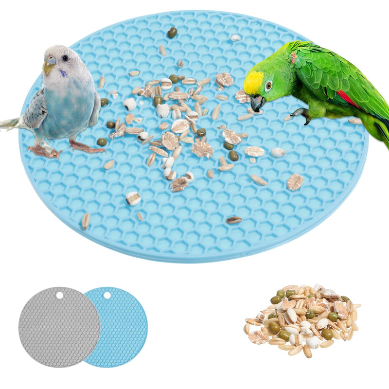 2 Pcs Bird Slow Feeder Mats Birds Foraging Toys Puzzle Interactive Parrot Foraging Toys Parrot Cage Accessories for Parakeet Cockatiel African Grey Conure Budgies﻿ African Grey - PawsPlanet Australia