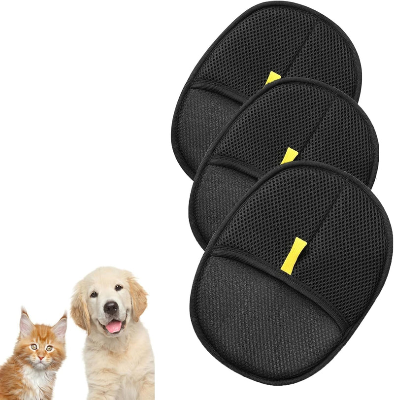 2PCS Pet Hair Removal Glove,Electrostatic Pet Hair Removal Gloves,Reusable Cat & Dog Hair Remover （2PCS） 2 - PawsPlanet Australia