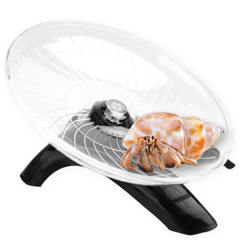 Hermit Crab Climbing & Running Wheel Toy Small Animal Exercise Wheel for Hermit Crabs Hamsters Gerbils Cage & Tank Accessories - PawsPlanet Australia