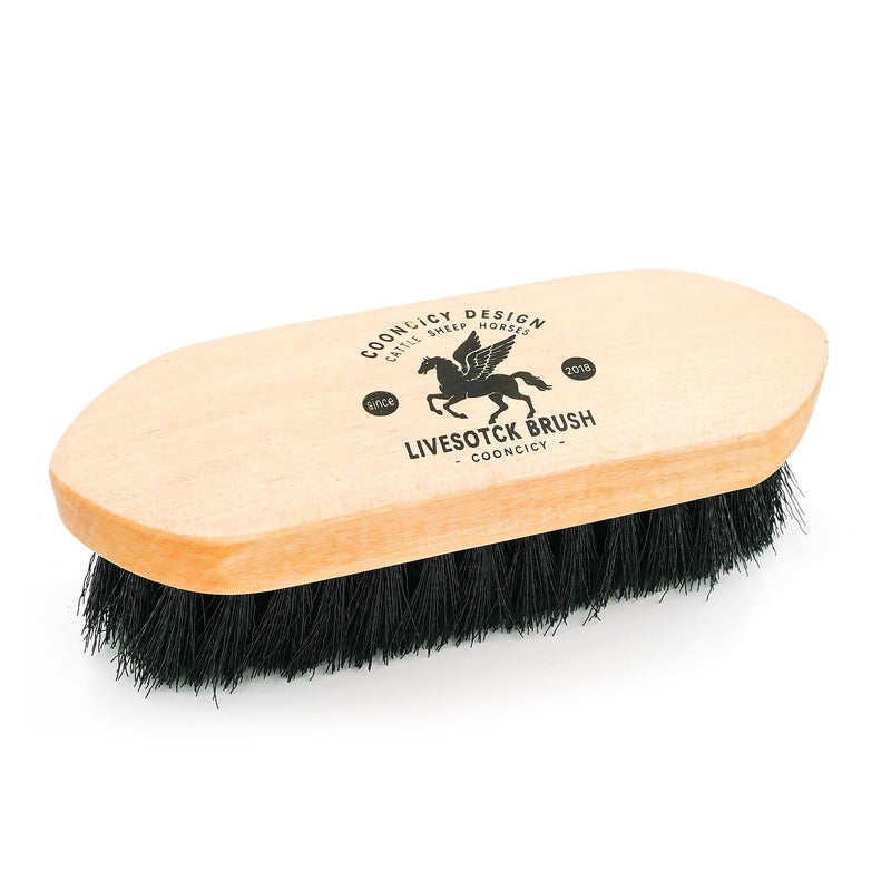 Medium Livestock Brush for Goat, Cattle, Cow - Horse Brushes for Grooming - Premium Horse Brush for Show, Goat Supplies Medium - PawsPlanet Australia