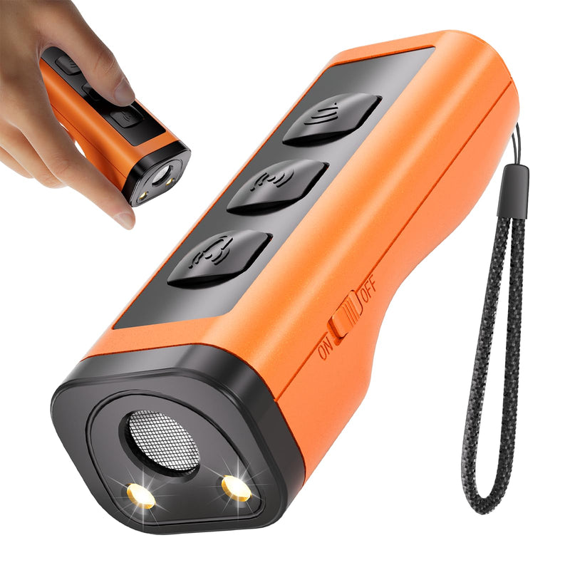 Dog Bark Deterrent Devices Rechargeable Anti-Barking Device for Dogs 50ft Long Range Ultrasonic Correct Your Dog's Bad Behavior at the Push of aButton Better Than Shock Collars or Dog Training Collars 1 - PawsPlanet Australia