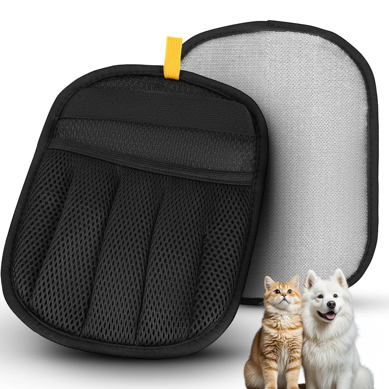 Magic Brush Pet Hair Remover, Upgrated Five-Finger Electrostatic Pet Hair Removal Gloves, Cat & Dog Hair Remover for Couch, Furniture,Clothing, Animal Fur Removal Tool, Cat Grooming Gloves-1PCS 1 - PawsPlanet Australia