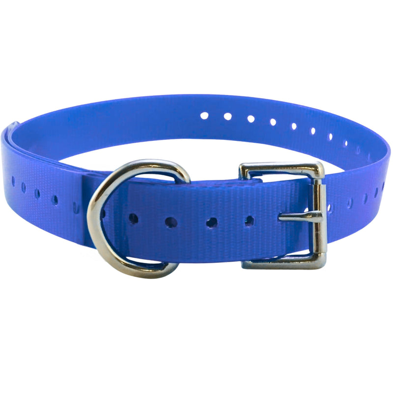 3/4" Replacement Collar - Shock Collar Replacement Collar, Invisible Fence Collar Replacement, Compatible with Educator, Pet Safe, Invisible Fence, PetSafe Collars (Blue, 3/4") Blue 3/4" - PawsPlanet Australia