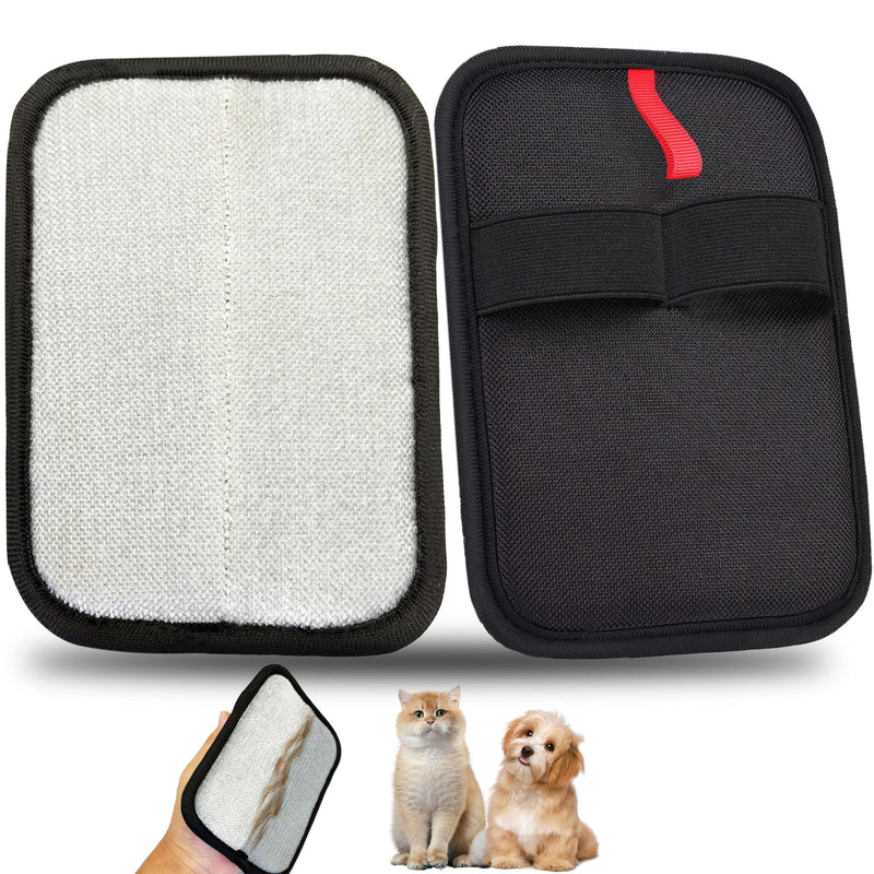 Pet Hair Removal Glove Brush for Cats & Dogs Reusable Electrostatic Hair Remover Glove Tool Grooming Gloves for Pet Hair Remover for Couch, Furniture, Carpet, Curtain 1PC Black - PawsPlanet Australia
