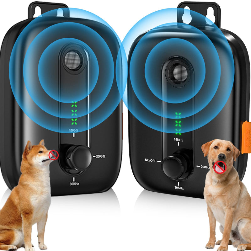 Anti Barking Device for Dogs, Rechargeable Ultrasonic Dog Barking Control Devices with 3 Modes, 33 FT Barking Silencer Sonic Barking Deterrent Indoor/Outdoor Safe for Dog & People Y4 - PawsPlanet Australia
