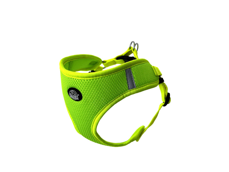 Dog Harness, Adjustable Mesh Pet Vest with Buckle Closure (Green, S) Green - PawsPlanet Australia