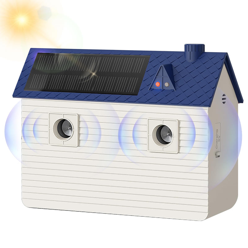 Dog Bark Deterrent Devices: Ultrasonic Anti Barking Device for Dogs with 3 Training Modes 50 FT | Solar Dog Barking Deterrent Devices | Stop Barking Dog Device for Indoor (Blue) Blue - PawsPlanet Australia