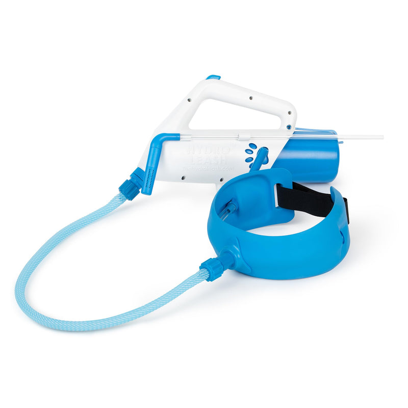 3-in-1 Water-Dispensing Dog Leash with Built-in 15oz Bottle & Lick Valve Durable PVC & Braided Cable – Fits Large Dogs – Save Time on Walks, No Extra Bowl Needed - PawsPlanet Australia