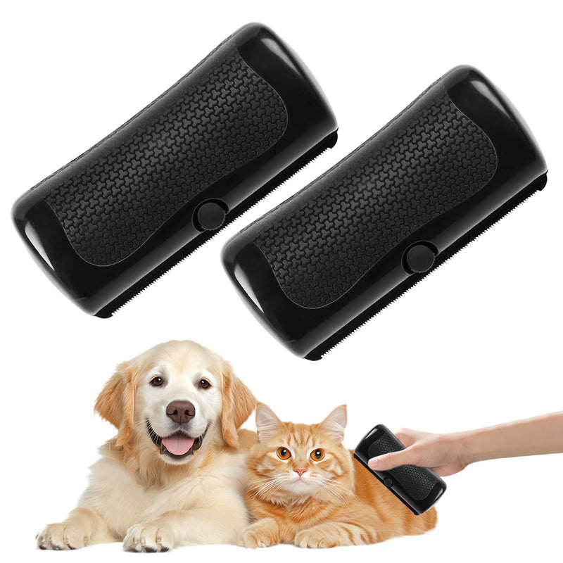 Deshedding Dog Brush, Groompro Deshedding Brush for Cats, Dogs, Rabbits, Horses, Ergonomic Pets Groomer for Matted Hair, 2PCS - PawsPlanet Australia