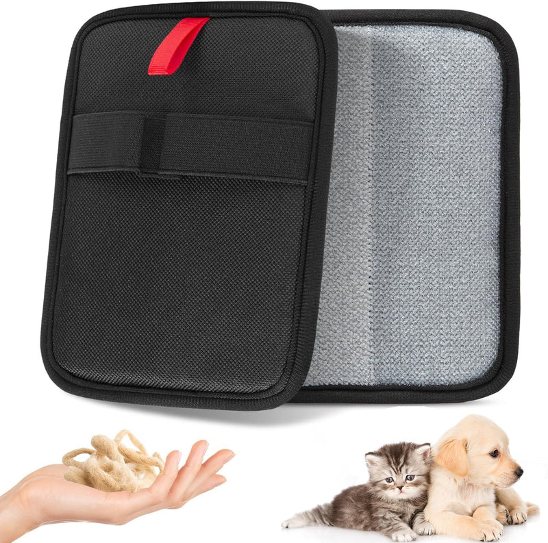 2PCS Pet Hair Remover, 2025 Anti-static Pet Hair Removal Gloves Suitable for Sofa, Furniture, Washable and Reusable Red - PawsPlanet Australia