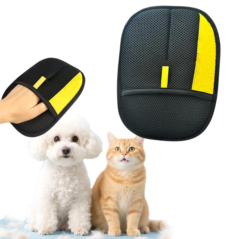 Pet Hair Remover Gloves for Cats & Dogs: 2025 New Upgrade Electrostatic Grooming Gloves Washable Reusable Cats&Dogs Hair Removal Gloves for Clean Couch Carpet Furniture Clothes Car Seat (1) 1 - PawsPlanet Australia